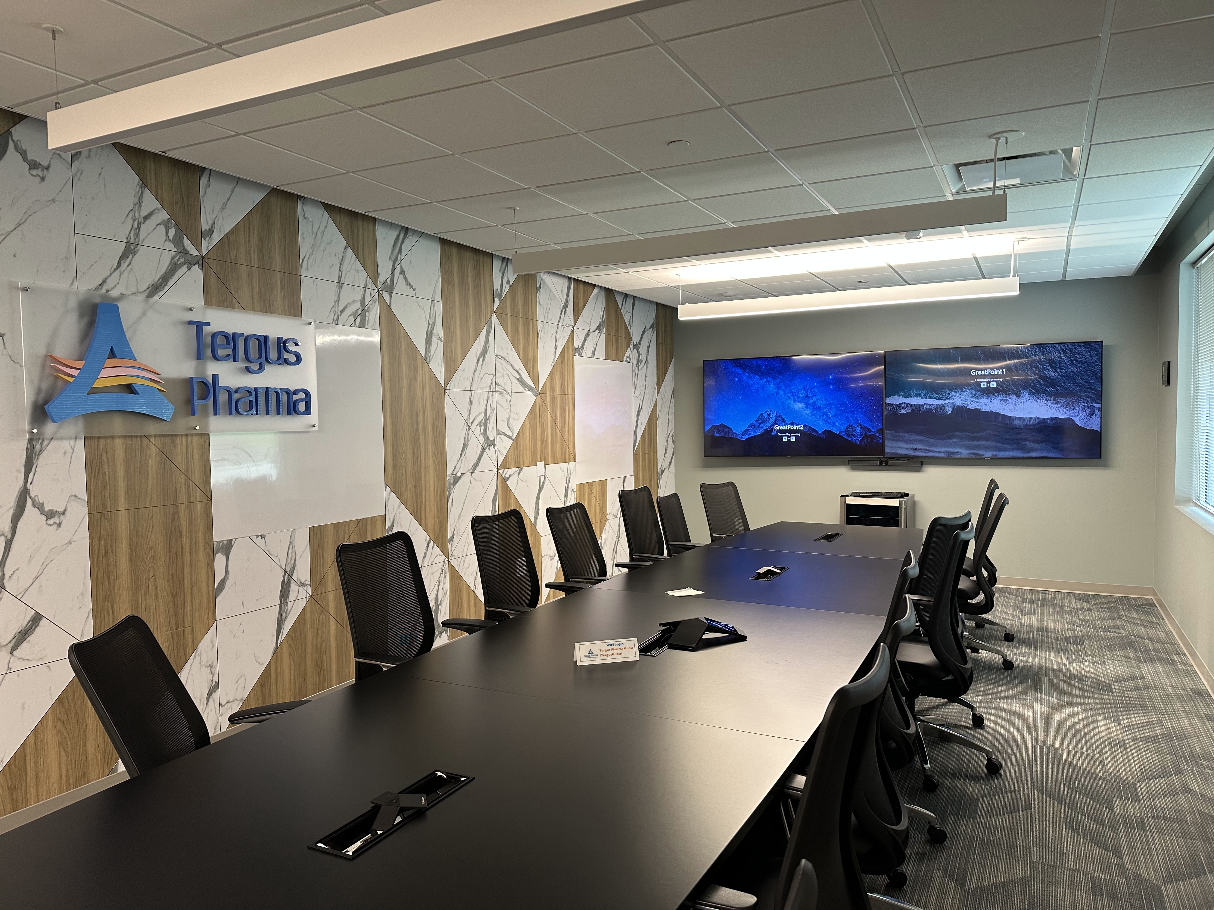 Conference room AV setup