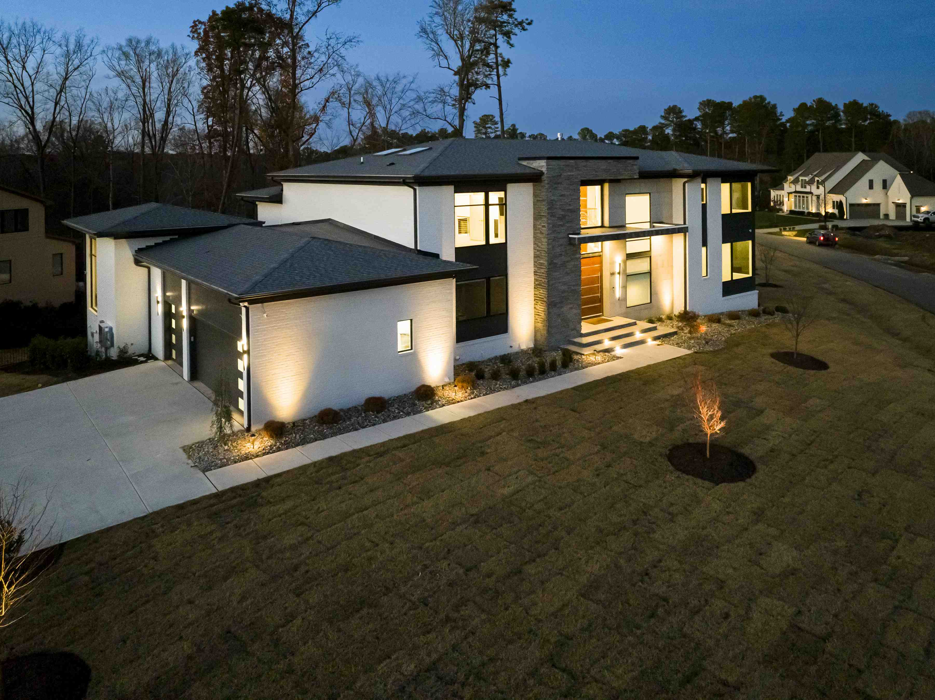 New construction home Raleigh NC low voltage prewiring